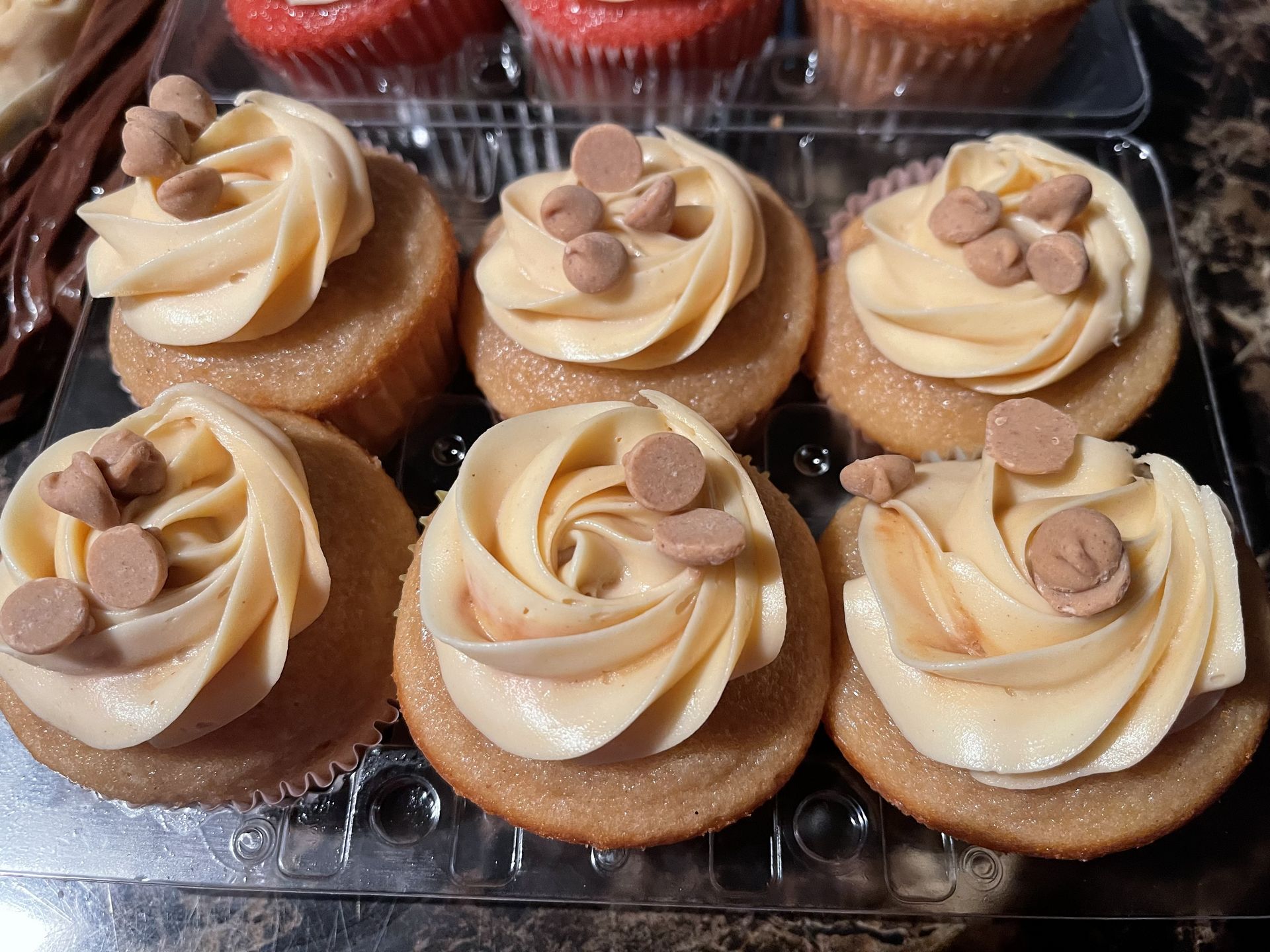 assorted cake jars - The Best Blue Velvet Cupcakes 